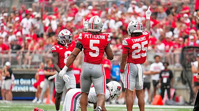Ohio State's Jay Timmons forces fumble on 1st play vs Texas