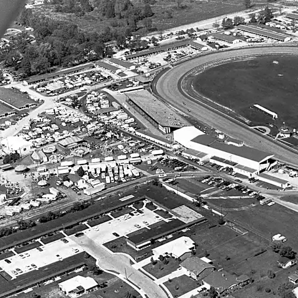 Little Brown Jug harness race in Delaware County first held in 1946