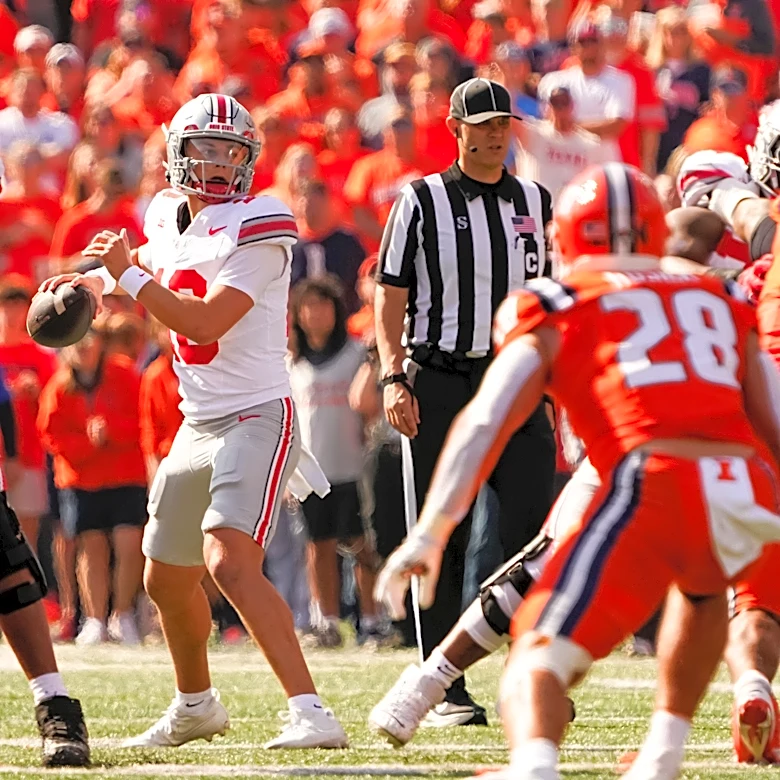 Kickoff, TV network set for Ohio State's Big Ten opener vs Illinois