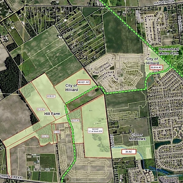 Hilliard to authorize transfer of hundreds of acres to grow Homestead Metro Park