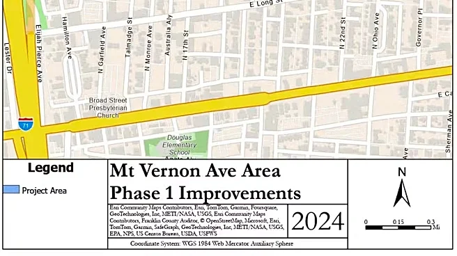 Ginther, city officials break ground on Mount Vernon Avenue area improvements