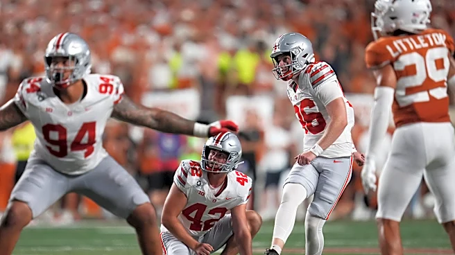 Ryan Day defends Ohio State kicker Connor Hawkins after missed FG vs Texas