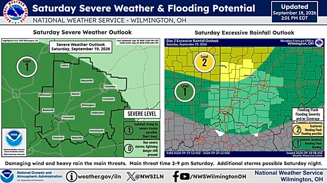 Severe storms may bring flooding, high winds to central Ohio again