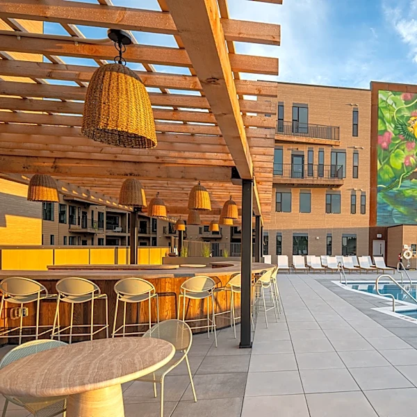 7-story apartment complex with wellness gurus, spa opens in Franklinton