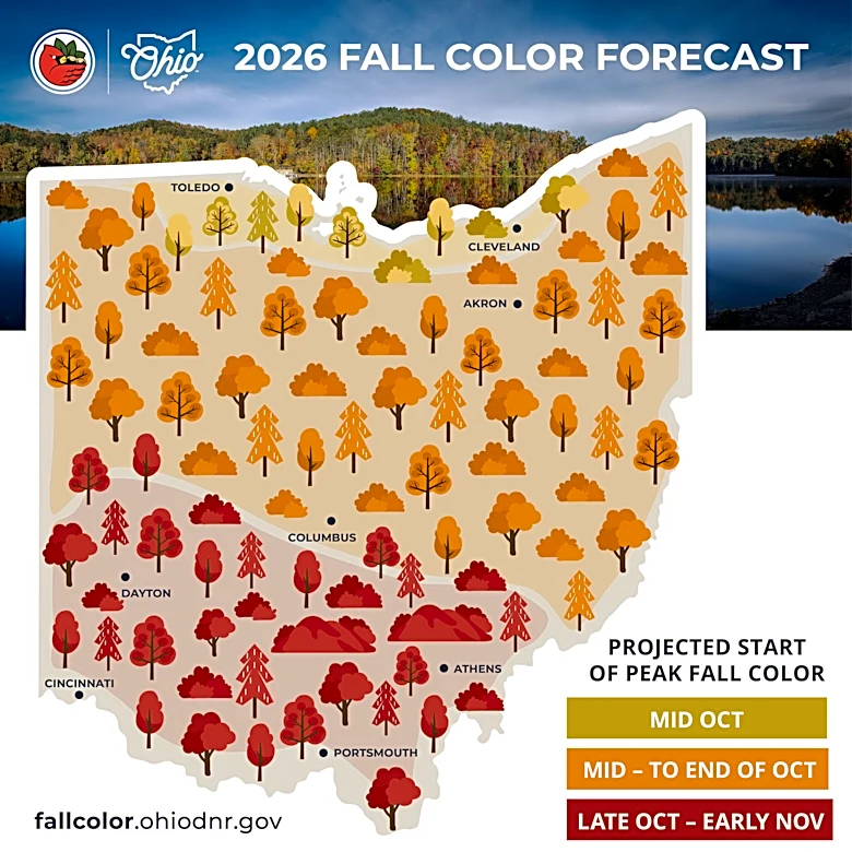 2 reasons ODNR predicts 'great fall colors' in Ohio