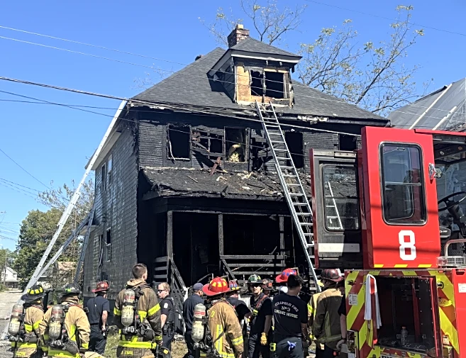 Two critically injured in fire on Columbus' Near East Side