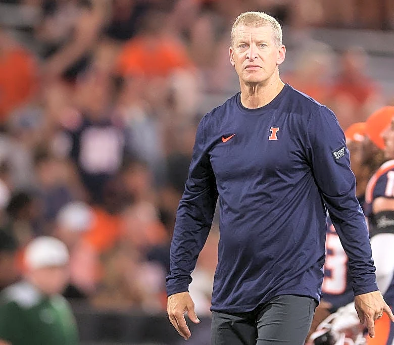 Illinois parts with coordinator after Jeremiah Smith's 4 TDs, costly 9-player defense
