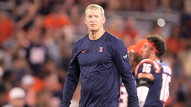 Illinois parts with coordinator after Jeremiah Smith's 4 TDs, costly 9-player defense