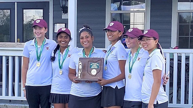 Columbus Academy girls golfers win sixth straight district title