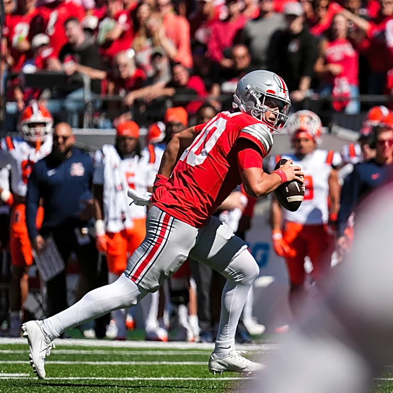 Ohio State QB Julian Sayin glad to 'grow my game' before Iowa test