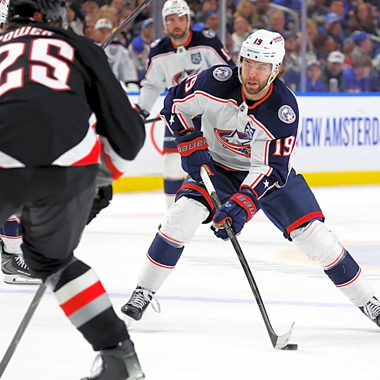 Columbus Blue Jackets host Buffalo Sabres to open season. Follow live