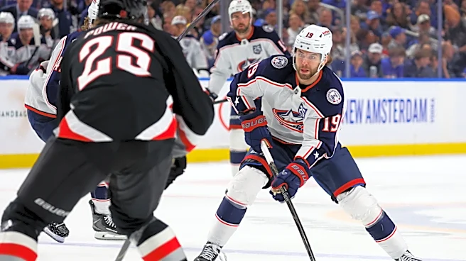 Columbus Blue Jackets host Buffalo Sabres to open season. Follow live