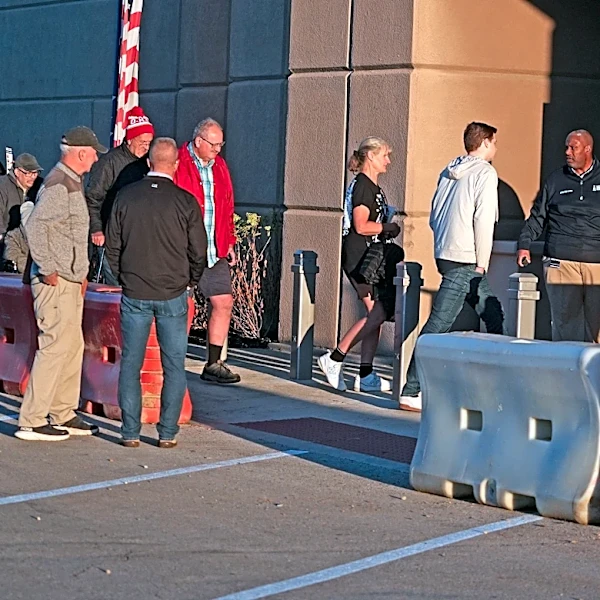 Early voting opens in Franklin County with a steady turnout