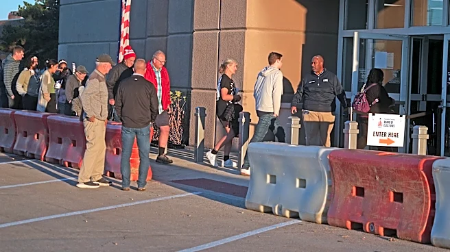 Early voting opens in Franklin County with a steady turnout
