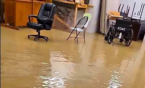 Franklin County Municipal Court floods, adding to building's problems