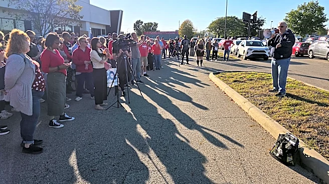 Columbus school board leader speaks on insurance fiasco, teachers pack meeting