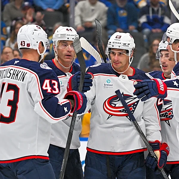 Columbus Blue Jackets squander lead in 5-3 loss to St. Louis Blues