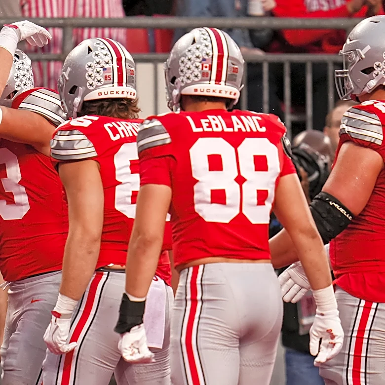 Ohio State's tight ends with wide receivers out vs Maryland
