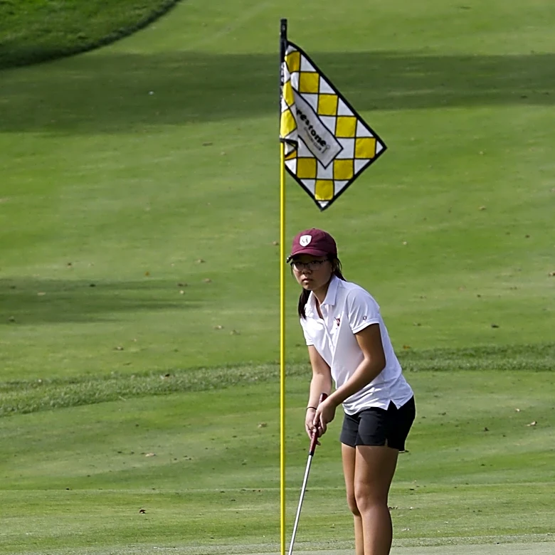 Columbus Academy girls golfers smash records, win 5th straight title