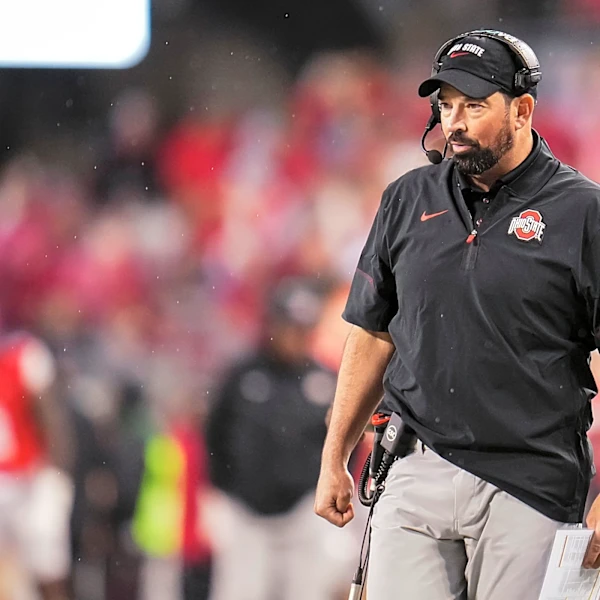 Ohio State coach Ryan Day speaks to media before Indiana. Watch here