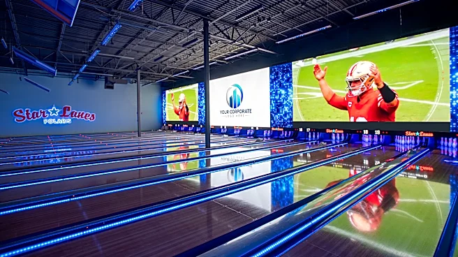 Polaris bowling alley installs central Ohio's second largest screen