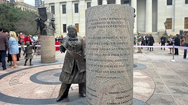 'It’s a great day for women.' Ohio Women’s Monument unveiled