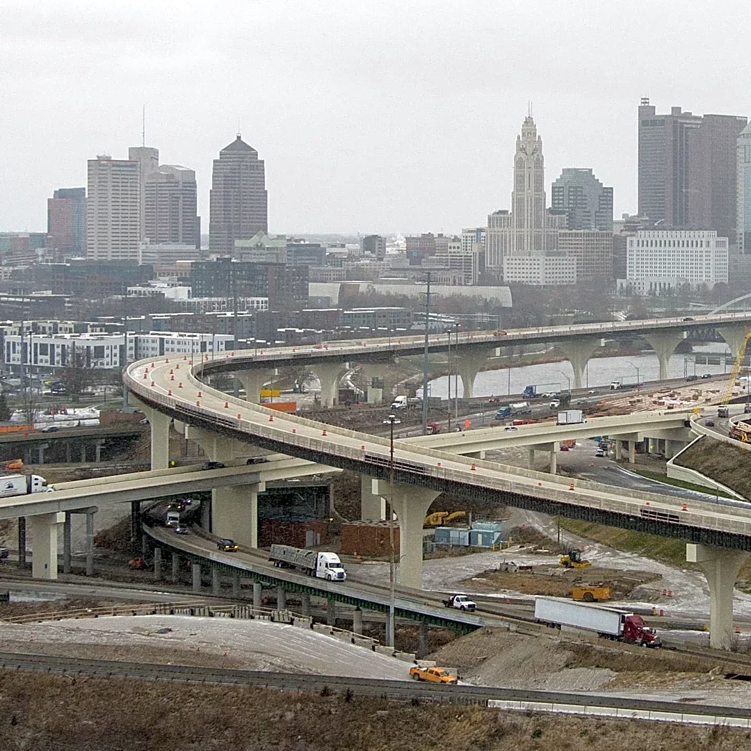 ODOT opens second lane on I-71 southbound flyover ramp in downtown Columbus