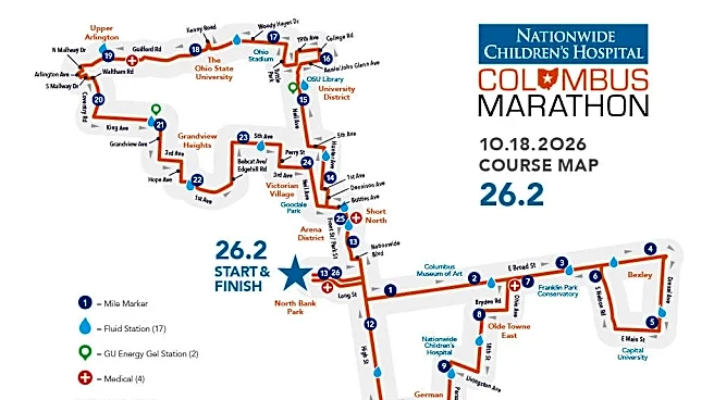 Columbus Marathon has a new route for 2026