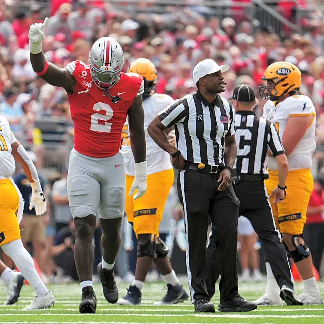 Ohio State football's Kenyatta Jackson Jr. exits game with injury. What we know