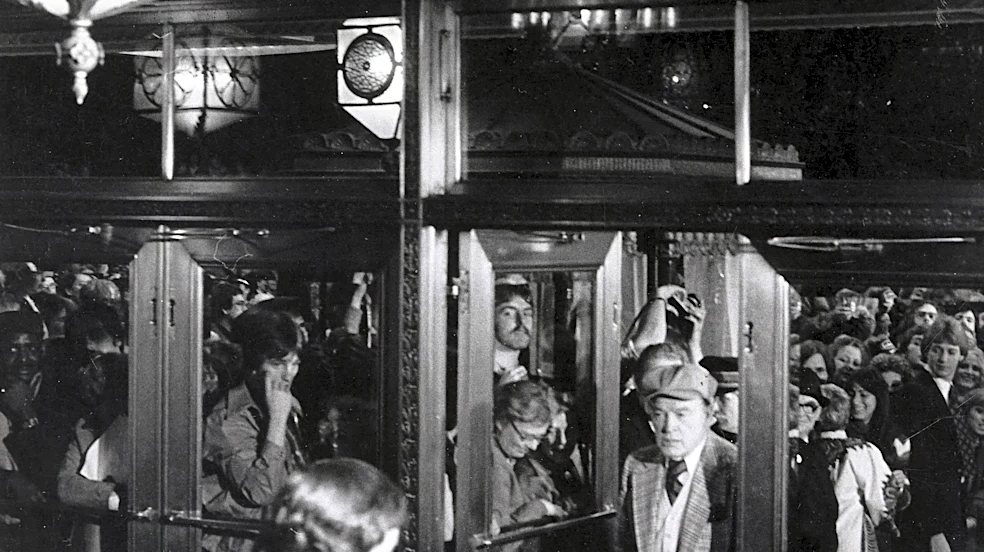 Entertainer Bob Hope was guest of honor at Ohio Theater's Jubilee Gala in 1978