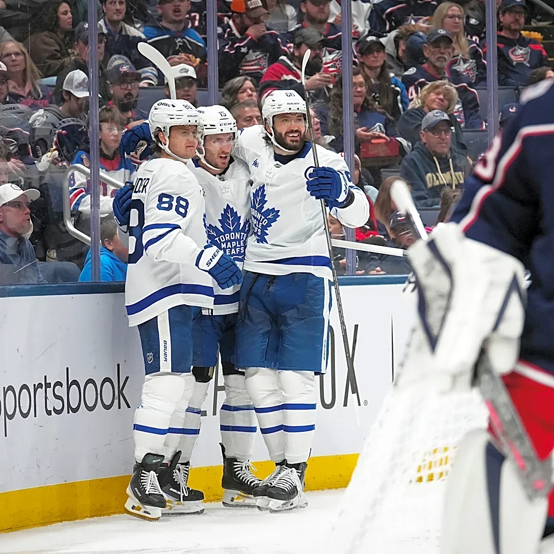Columbus Blue Jackets collapse again in 6-2 loss to Toronto Maple Leafs