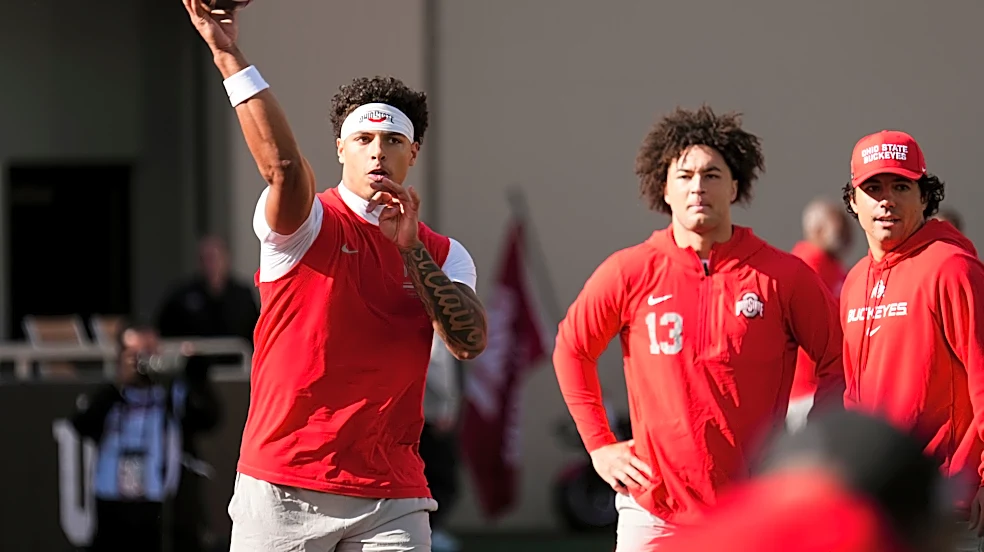 Are Luke Fahey, Tavien St. Clair competing for Ohio State's starting QB role?
