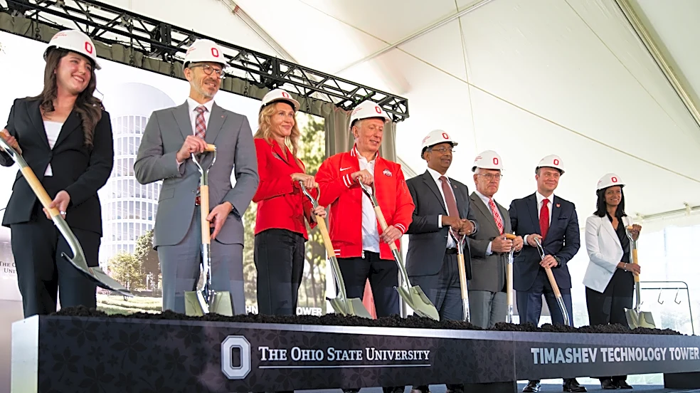 Ohio State breaks ground on new Timashev Technology Tower for startups