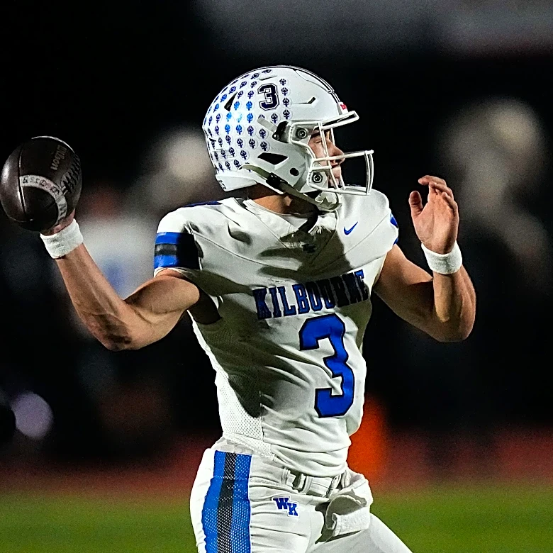 Who were central Ohio's top football players in the regular season?