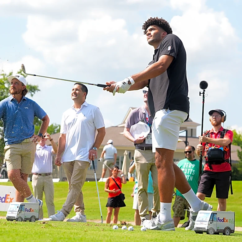 Memphis Grizzlies' Cam Boozer finding basketball lessons on golf course