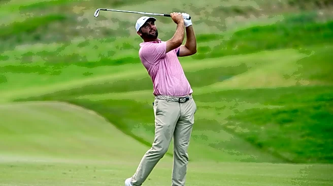 Scottie Scheffler ties course record with second-round 61 at FedEx St. Jude Championship