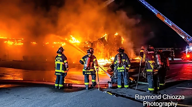 Fire ravages Tennessee prison in Memphis after day of strong storms