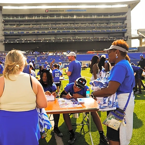 Memphis football ticket sales are up. Men's basketball way off last year's pace