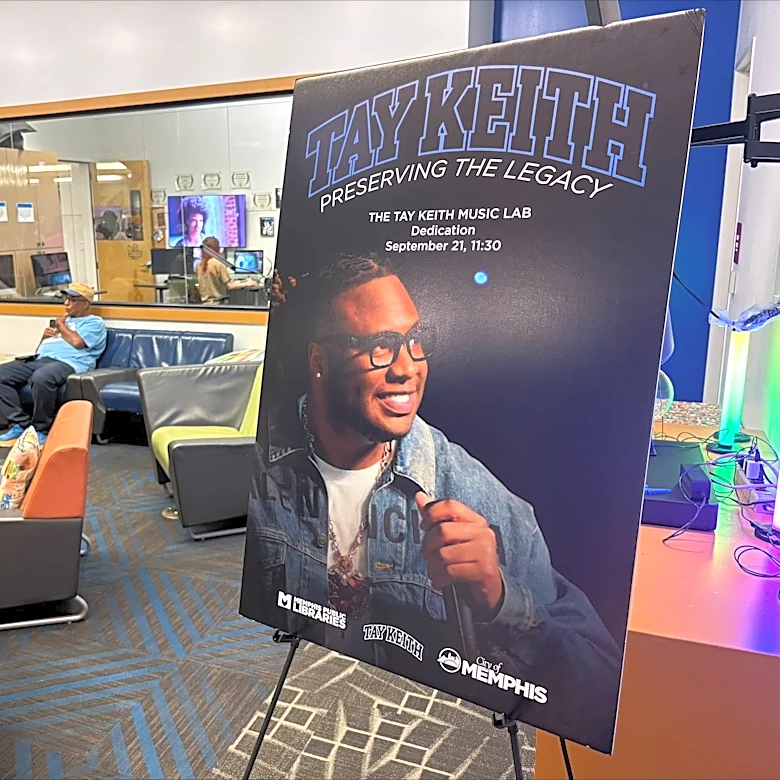 Memphis Public Libraries dedicates Tay Keith Music Lab