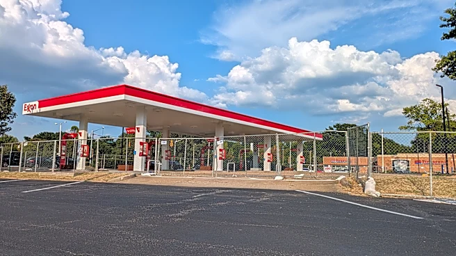 What's that planned at Exxon site near University Center after 2024 fire?