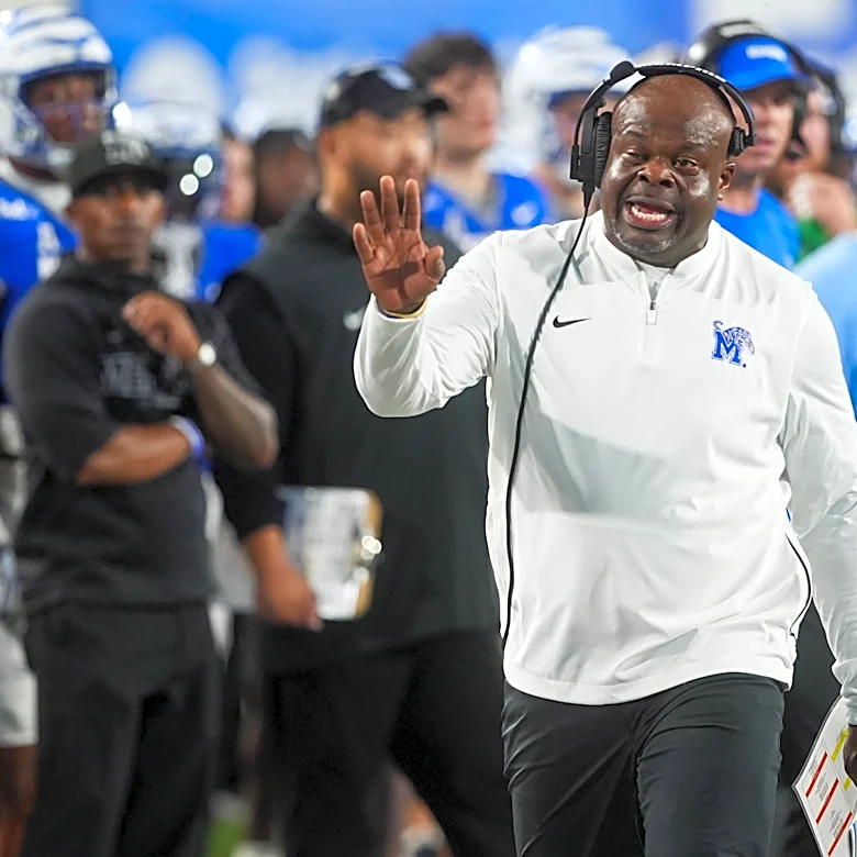 Why Memphis' Charles Huff is only looking forward in 'Battle for the Bones' rivalry