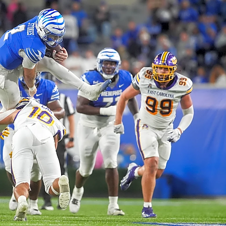 Breaking down film from Memphis football's comeback win over East Carolina
