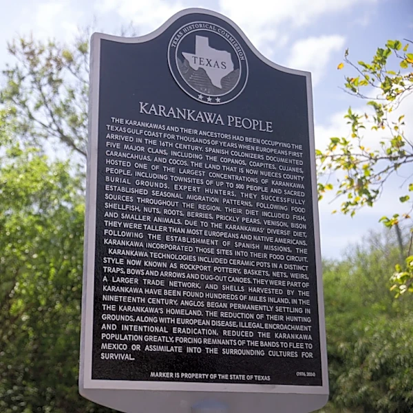 Karankawa peoples receive new historical marker in Corpus Christi