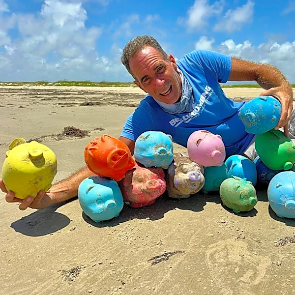 Dolls, shells, piggy banks: What does Tunnell do with beach finds?