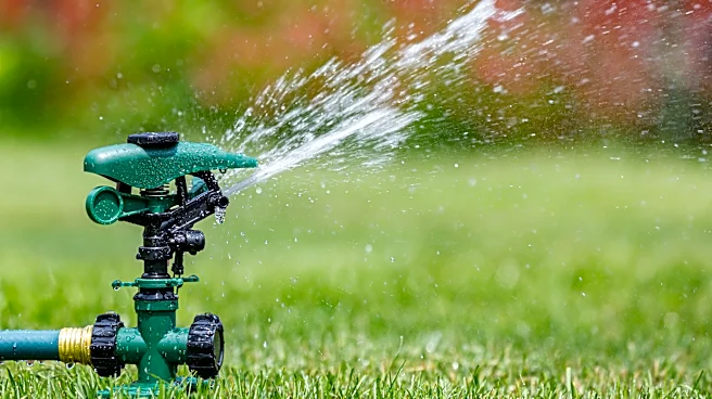 Watering lawns is allowed during Stage 1 drought. See rules here