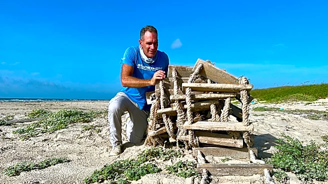 Rope ladder washed ashore tells story of maritime safety