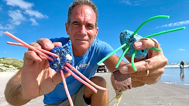 Have you seen artificial crabs washed ashore? Here's what they're for