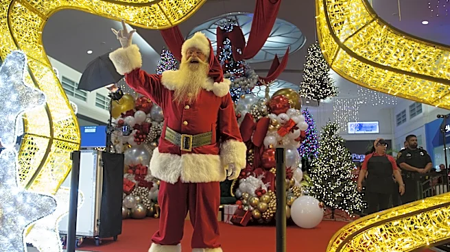Santa's on his way to town. Here's when he arrives at La Palmera mall