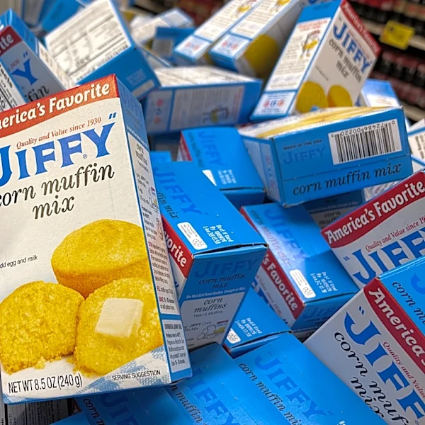 The Ingredient You May Not Know Is In Jiffy's Boxed Corn Muffin Mix