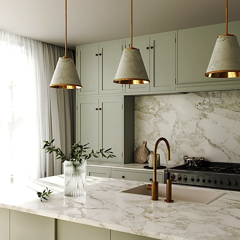 Make The Most Out Of Tall Kitchen Cabinets With This Storage Find